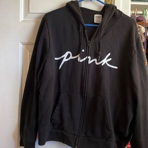 BRAND NEW VICTORIA SECRET PINK full zip hoodie